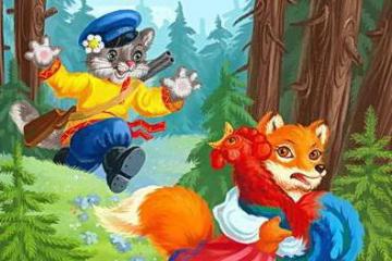 Cat, rooster and fox - Russian folk tale