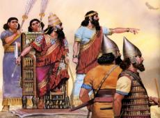 Assyrien. Der letzte Herrscher des assyrischen Staates