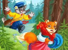 Cat, rooster and fox - Russian folk tale